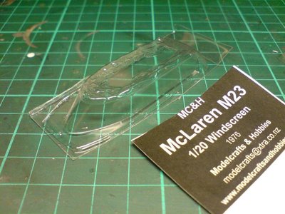 Vacuformed windshield from Modelcrafts&amp;Hobbies. Thanks to Pascal (pgarat)