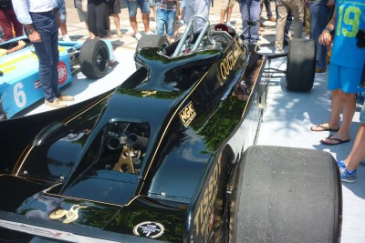 Lotus 88B exhaust
