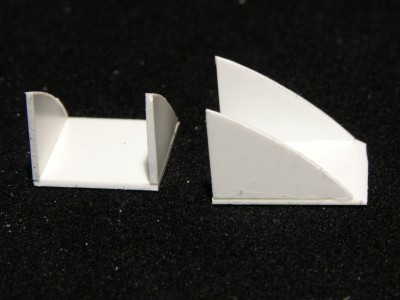 Outlet duct are constructed with styrene sheets