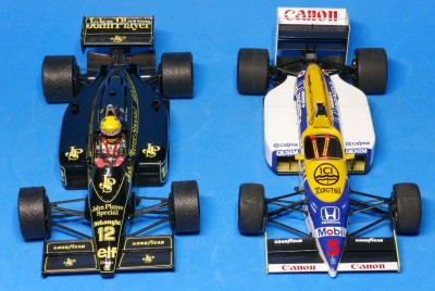 With it's rival, Lotus 98
